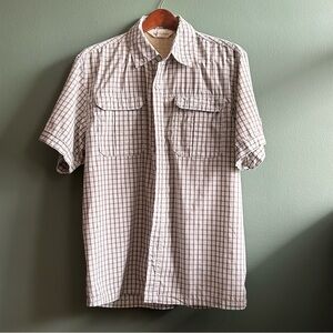 WindRiver | Casual Plaid Button-Down Shirt